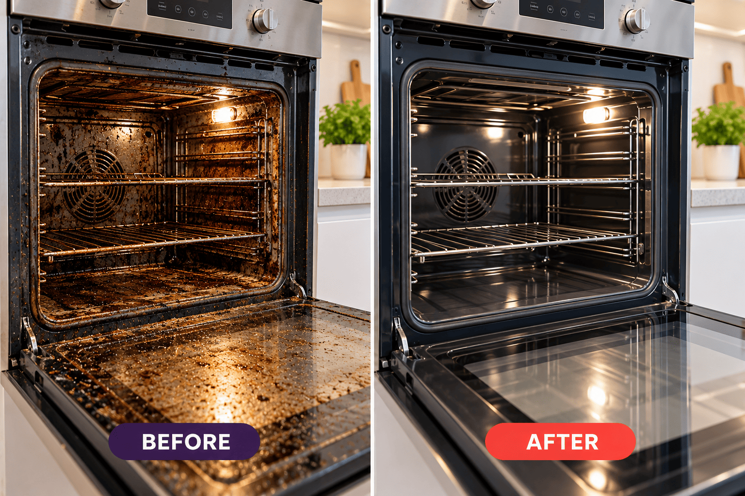 Spotless Oven Transformation Perth