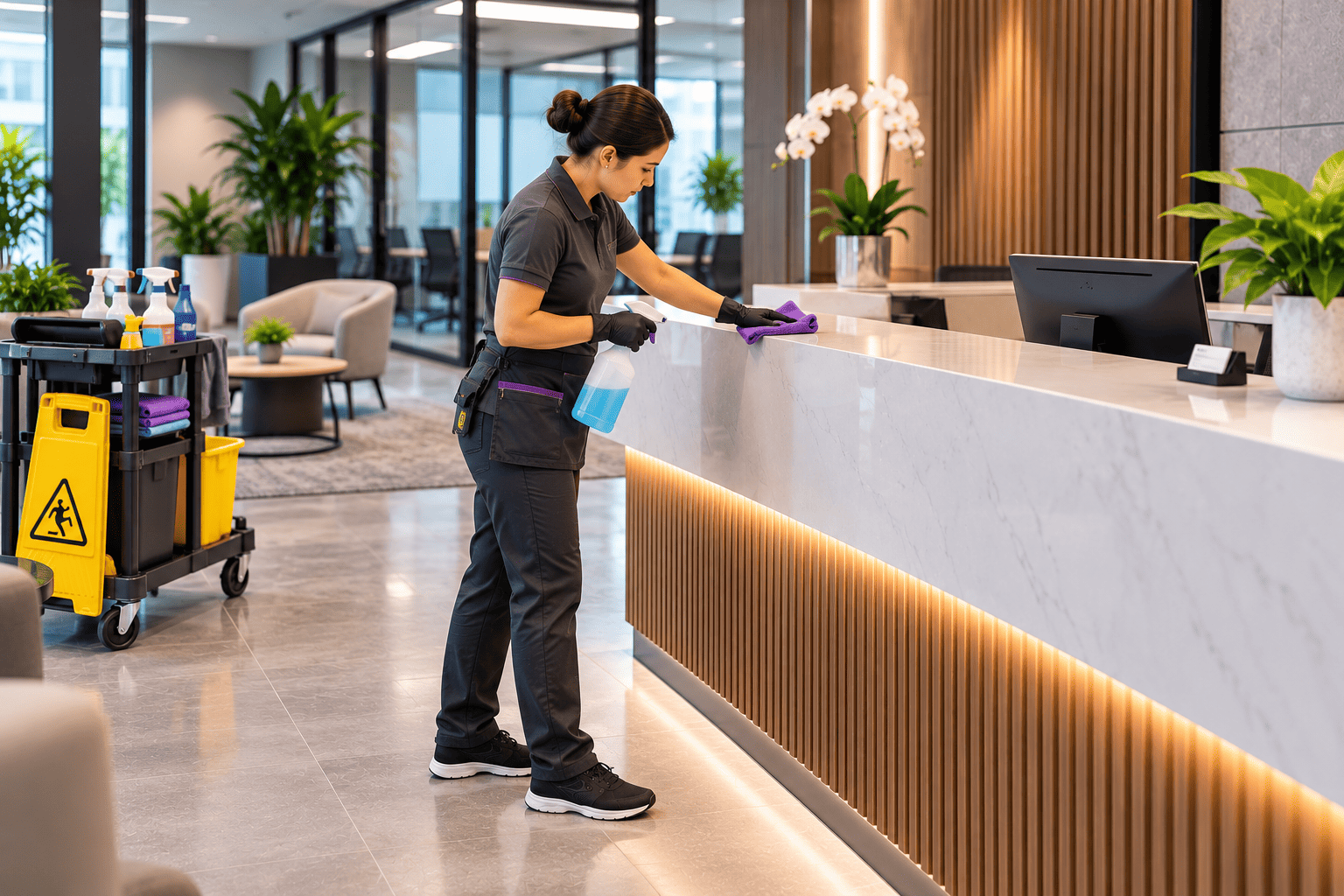 Professional Reception Cleaning Perth